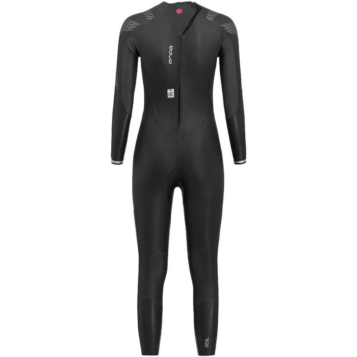 2024 Orca Womens Zeal Perform Back Zip Open Water Swim Wetsuit NN6F4601 - Black